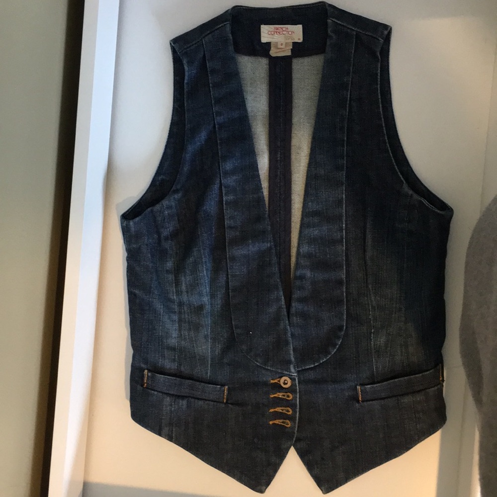 French Connection Denim Vest
